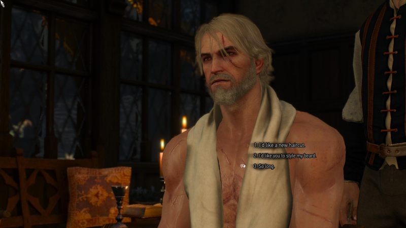 Illustration for article titled The Witcher 3’s Free DLC So Far: Monsters, Beards, And A Pretty Dress